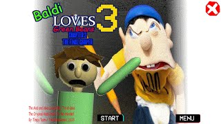 Baldi Love Green Beans Chapter 3 Part 2 Baldi Evil Plan [upl. by Hgielhsa]