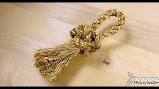 Simple table swab lanyard knot style [upl. by Jonathon]