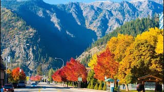 Leavenworth WA  must go place to enjoy Oktoberfest and fall colors [upl. by Shelton]