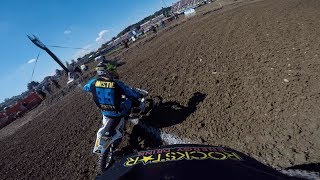 GoPro Gautier Paulin FIM MXGP 2017 RD15 Frauenfeld Moto 1 [upl. by Naleag578]