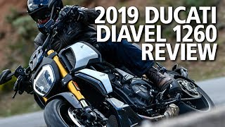 2019 Ducati Diavel 1260  Review [upl. by Ahsinaj]