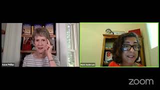 Susan Elizabeth Phillips interviews Nicki Anderson Sept 4 2020 [upl. by Orgel573]