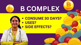 B Complex Tablet Benefits  Becosules Capsules Khane Ke Fayde in Hindi [upl. by Eimrots]