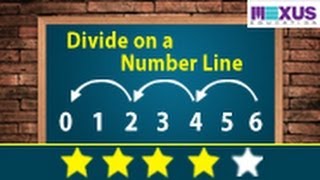 Learn Division Divide on a Number Line [upl. by Akir]