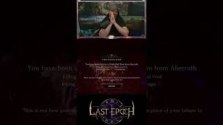 Golemancer VS Abberoth arpg lastepoch gaming [upl. by Joelynn]