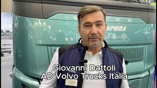 Volvo video intervista Giovanni Dattoli AD Volvo Trucks Italia [upl. by Lotsyrc]