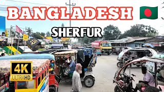 Bangladeshi 4K Walking Tour Mymensingh City 24  Mai Saheba Jame Masjid Sherpur 4k Walking Tour 24 [upl. by Alyahsat]