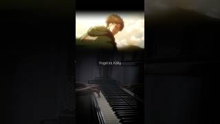 「Vogel im Käfig」  Hiroyuki SawanoAttack on Titan OST piano cover attackontitan anime piano [upl. by Wilma]