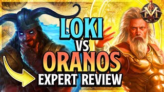 Age of Mythology Retold Loki vs Oranos Expert Review [upl. by Yetnruoc]