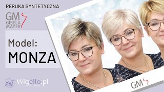 Krótka modna peruka Monza Gisela Mayer peruka medyczna [upl. by Atteragram]