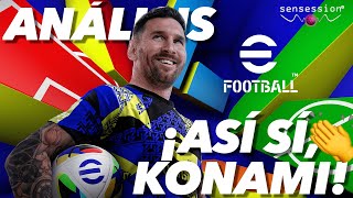 eFootball 2025 Análisis Sensession ¡Así sí konami [upl. by Adlig32]