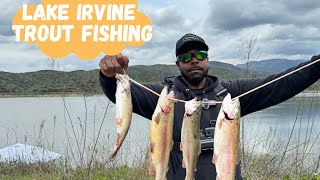 Lake Irvine Trout Fishing [upl. by Budge]