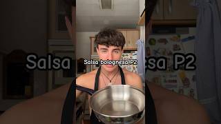 P2salsa bolognesa bolognese boloñesa italianfood italiancooking recetasfaciles humor loopezr [upl. by Nitfa]