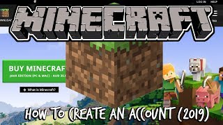 How to Create a Minecraft Account 2020 [upl. by Alonso]