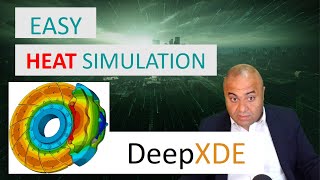 Easy PINNS with DeepXDE HEAT Simulation with Deep Neural Networks [upl. by Aicrag249]