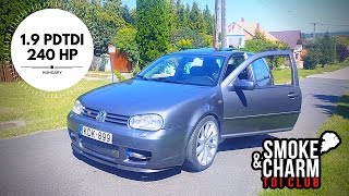 GOLF IV  19 PDTDI  GTB2260VK  240HP  Hungary [upl. by Nutter]