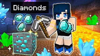 My SECRET Diamond Cave in Krewcraft [upl. by Laira]