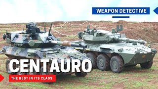 Centauro wheeled tank destroyer  The best in its class [upl. by Nimar96]