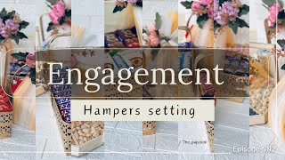 Engagement Hamper Making Video  Tutorial engagementhamper [upl. by Aeriell]