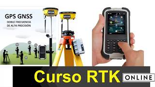 Curso GPS  GNSS RTK para Topografía Sistemas de alta precisión metodo RTK doble frecuencia [upl. by Neehsas]