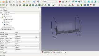 FreeCAD Lathe Milling Path Generation [upl. by Tamiko]