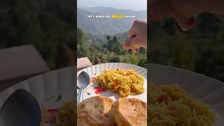 let’s make my MAGGI recipe😋 ashortaday foodie cooking pahadi maggirecipe explore shorts [upl. by Isac]