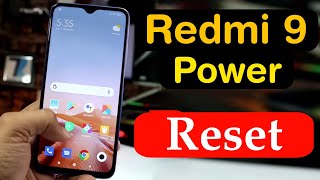 How to Reset Redmi 9 Power  Mi Redmi 9 Power Reset Kaise Kare [upl. by Malone]