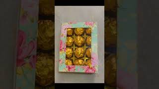 Homemade Ferrero Rocher Chocolate🍫🍫 orders chocolatelover explore Chocobreakshort [upl. by Woll330]