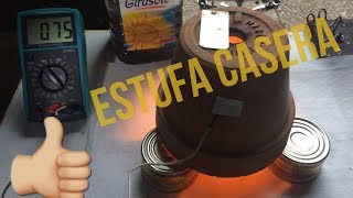 Calefacción casera mini con  aceite reciclado [upl. by Rojas]