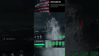 Modern Warships Gameplay Trolling CVVs with anti air missiles on submarine modernwarships [upl. by Foote617]