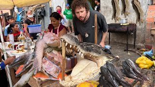 El mercado más EXTRAÑO que he visitado  Amazonas Belén Perú [upl. by Paris]