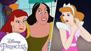 Cinderellas Evil Stepsisters  Kids Cartoons  Disney Princess [upl. by Ardnik]