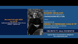 Incontro con il Prof Recalcati 19 luglio 2023 [upl. by Rosenblum]