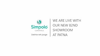 Simpolo opens its 1st Showroom at patna for all your tile needs [upl. by Arika]