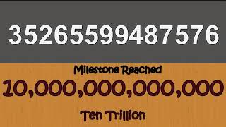 1 To 1 Decillion A Billion Trillion Trillion [upl. by Eninaj270]