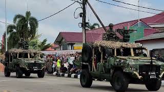 Hari Tentera Darat Ke91 Raptai 27022024 Dataran Segamat [upl. by Anerda]