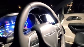 🌙 2022 Chrysler Pacifica Hybrid Nightime Interior Overview [upl. by Elvera]