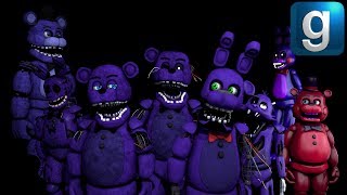 Gmod FNAF  Five Nights at Shadow Bros Part 2 [upl. by Ellirpa]