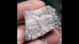 lolite lolite cordierite stones crystals gems rocks minerals rockhound [upl. by Kammerer]