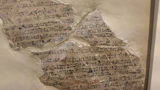 The Sinuhe Ostracon The Ashmolean Museum The Egyptian Audio 1954 Biblical Evidence [upl. by Ennasil]