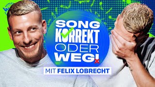 SONG KORREKT oder WEG mit Felix Lobrecht und Wildcard Annina [upl. by Colpin870]