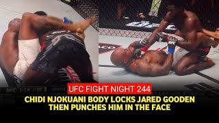 UFC Vegas 98 Results Chidi Njokuani Too Much for Jared Gooden [upl. by Acissev]