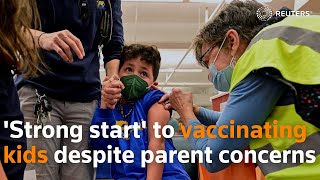 Strong start to vaccinating kids despite parent concerns [upl. by Erdna]