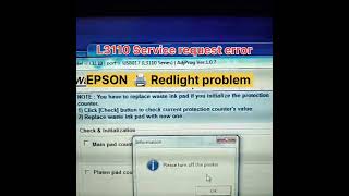 Epson Printer L3110310031153116 Red light 100 solution Free epsonindiaEpsonprinter Rccs [upl. by Mildred]