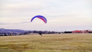 POV Paramotor Takeoff [upl. by Elleahcim24]