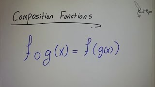 Composition of Functions  Part 1 [upl. by Alyahsat602]