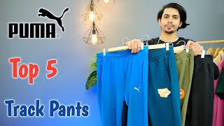 PUMA Top 5 Track Pants  Puma Track Pants Review  Puma Track Pants Haul Best Puma Track Pants haul [upl. by Had]