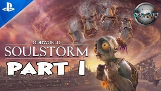 Oddworld Soulstorm Enhanced Edition PS4 Pro Gameplay Part1 [upl. by Nogras]