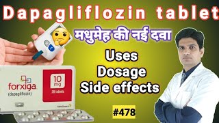 Dapagliflozin tablets 10 mg  Dapagliflozin tablets 5 mg  forxiga 10 mg in hindi [upl. by Lothar]