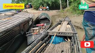 চিলমারী নদী বন্দর থেকে ঢাকা। Chilmari port to Dhaka  ভায়া রৌমারী রাজীব পুর বকশিগঞ্জ শেরপুর। [upl. by Cutlerr]